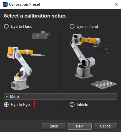 Select The Calibration Installation Method