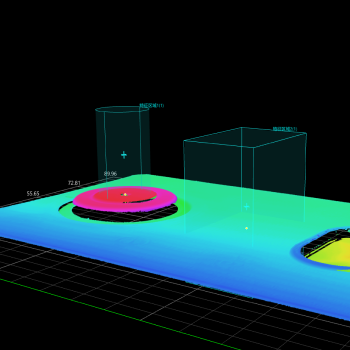 cap terminal height measurement for battery cells