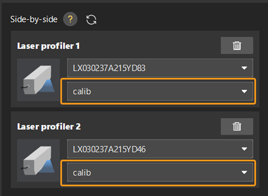 select parameter group