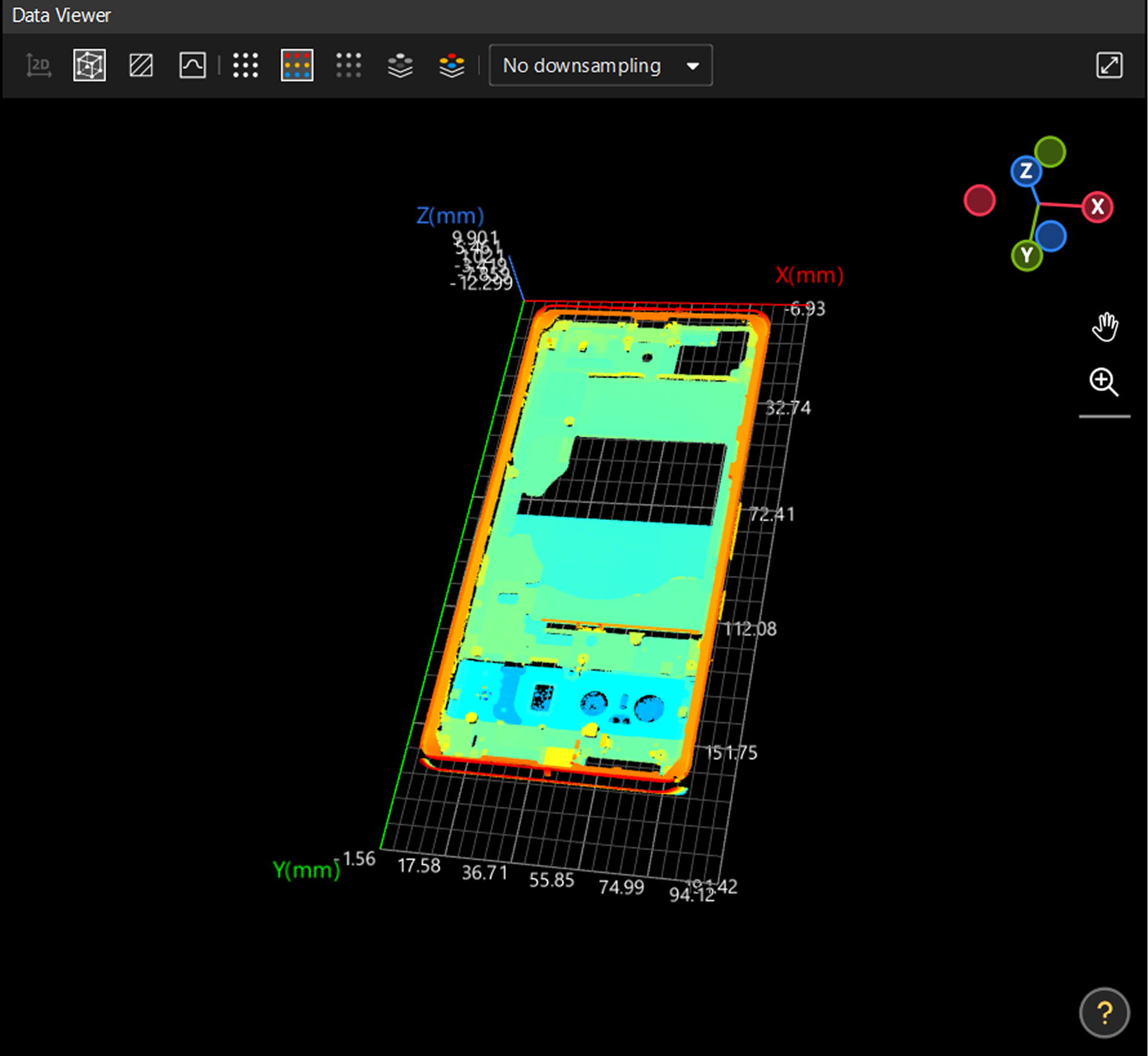 data view window