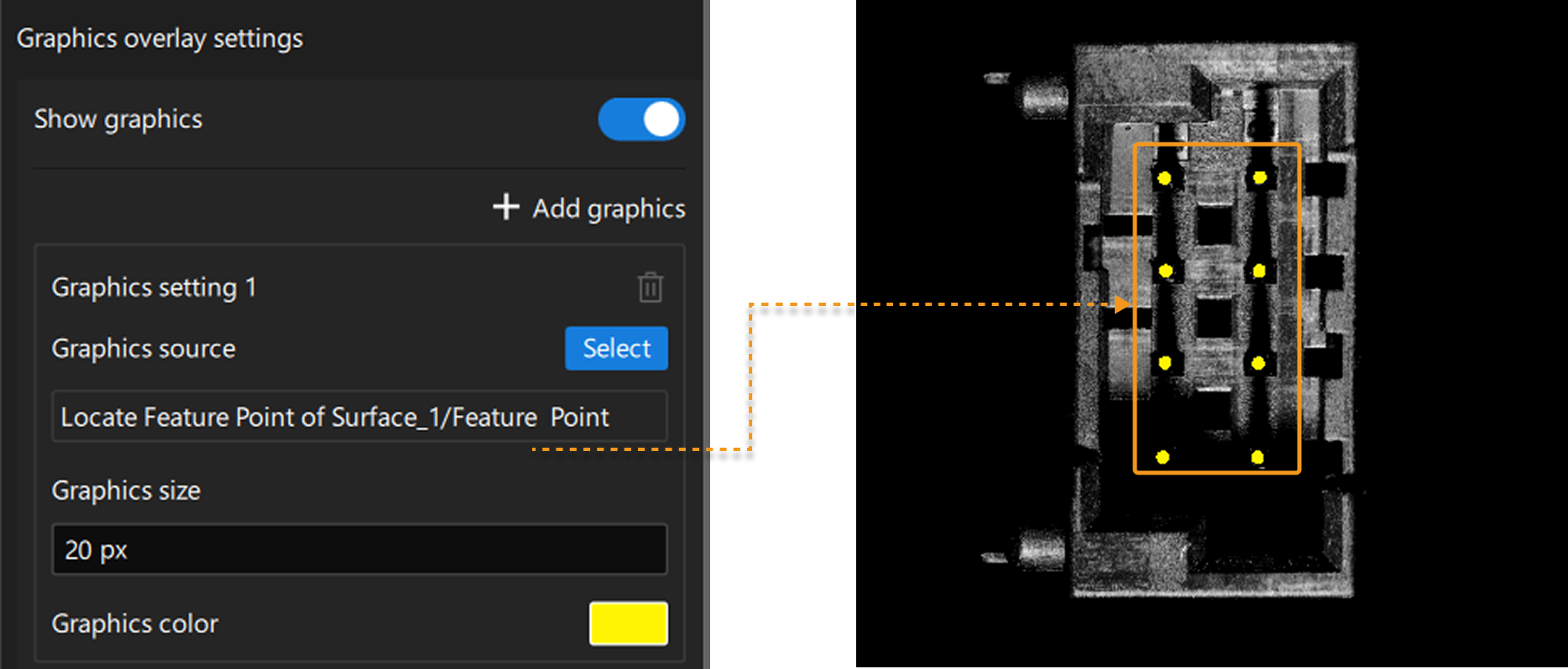 graphics overlay settings