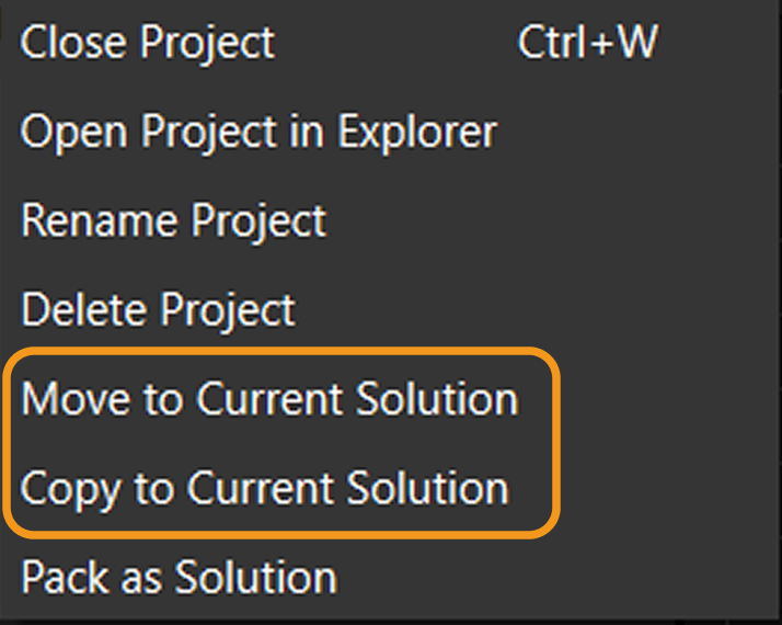 projects project setting 2