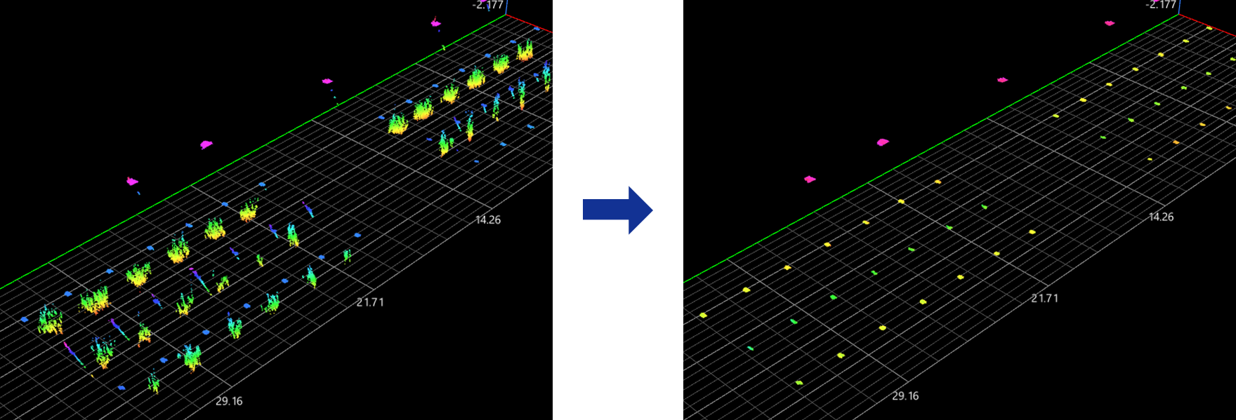 remove noise from surface demo