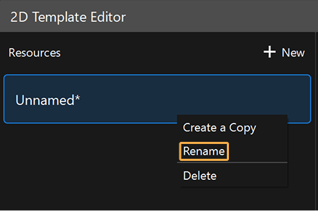 2d template rename 1