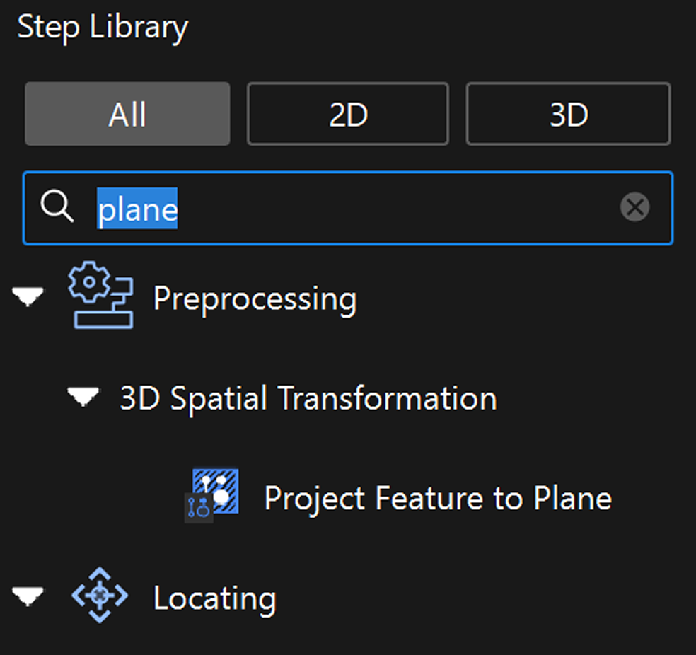search steps