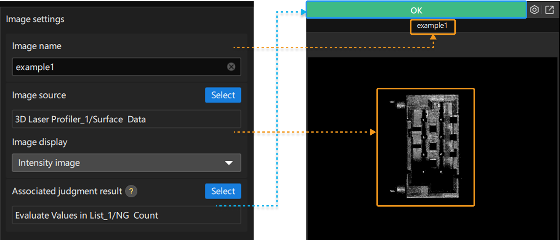 image settings