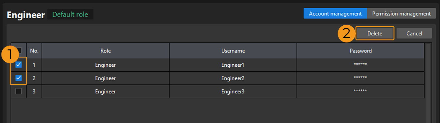 batch delete