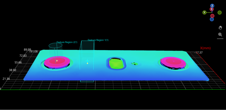 adjust measure area