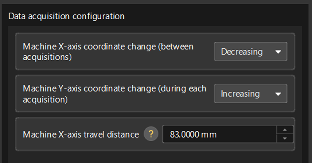 data acquisition config demo