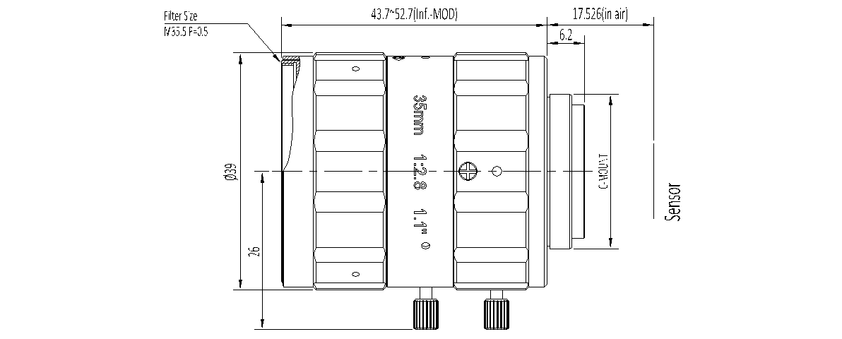 dimensions ls 35 20mp