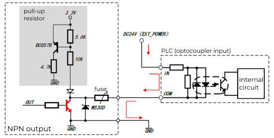 gpio output wiring