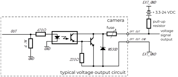 opto output typical circuit