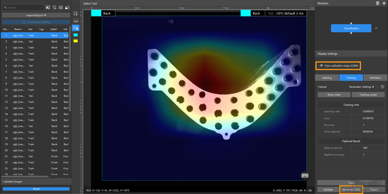 improve model accuracy class activatation maps