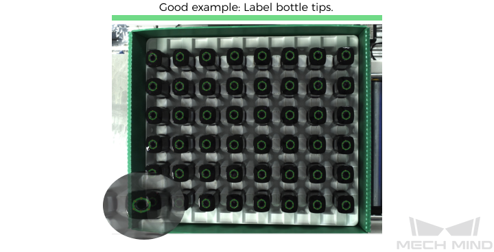 improve model accuracy 4 label bottle mouth