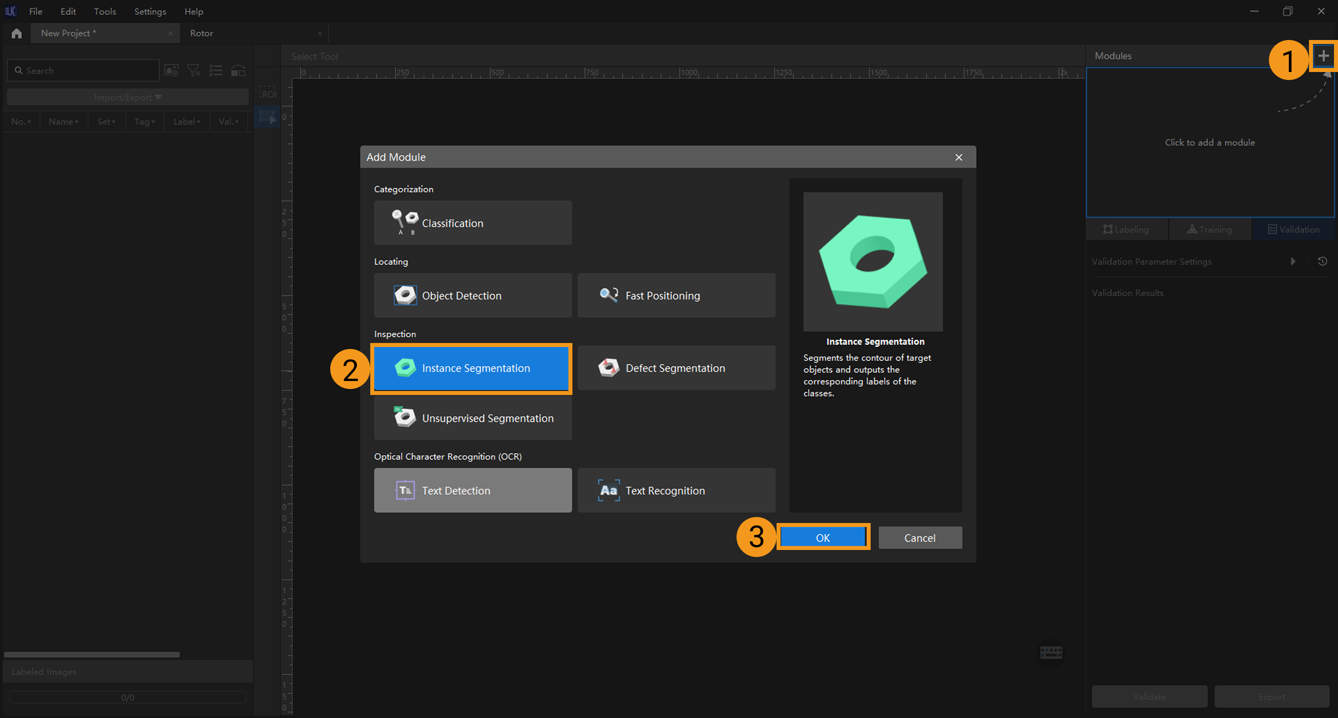 example projects instance segmentation
