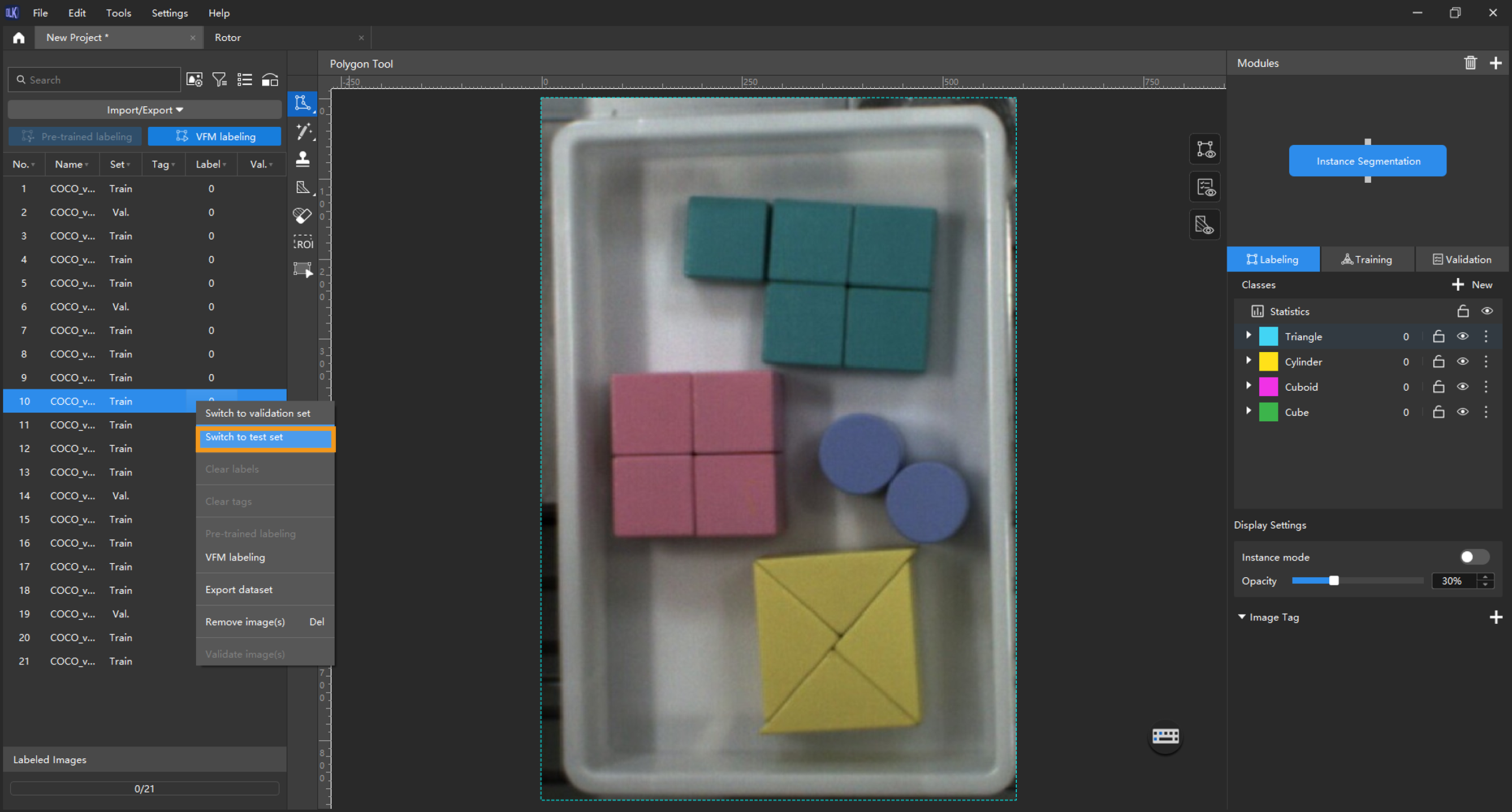 example projects move image