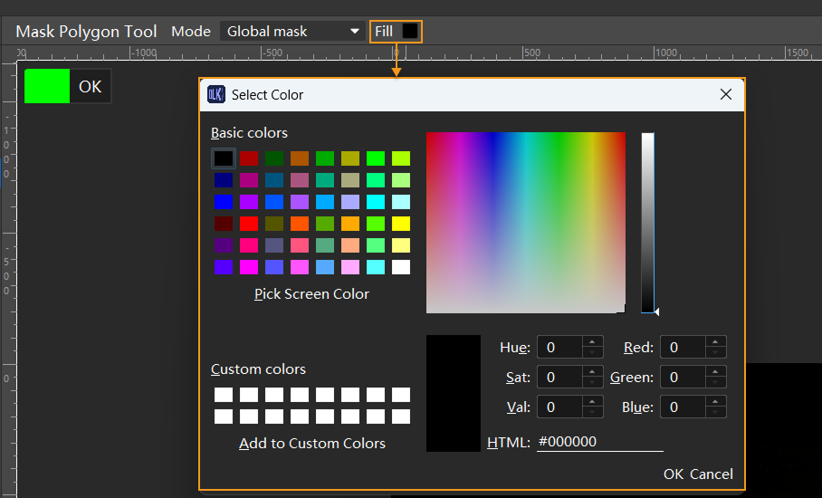 mask color