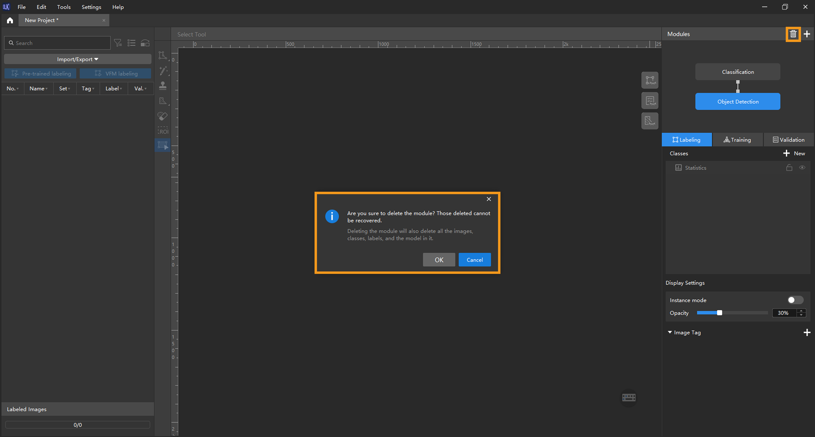 delete module
