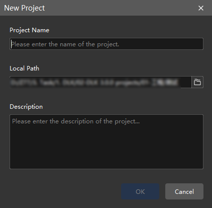 new project