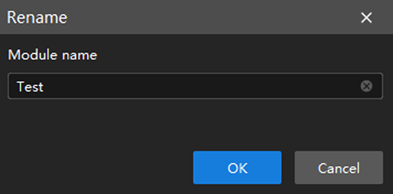 rename module