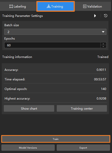 example projects training