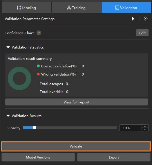 example projects result verification