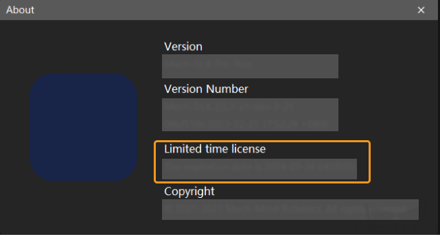 update license time