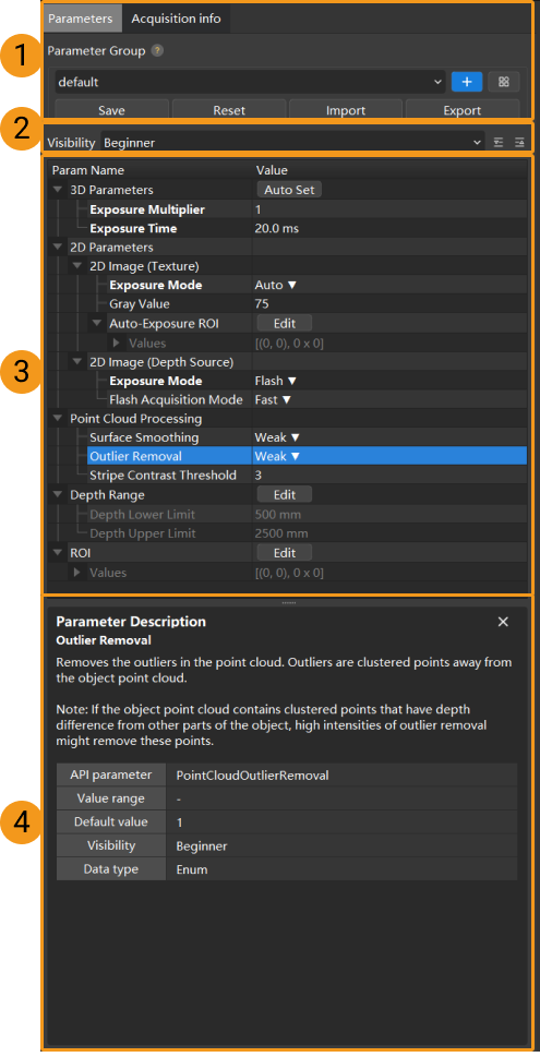 camera parameters