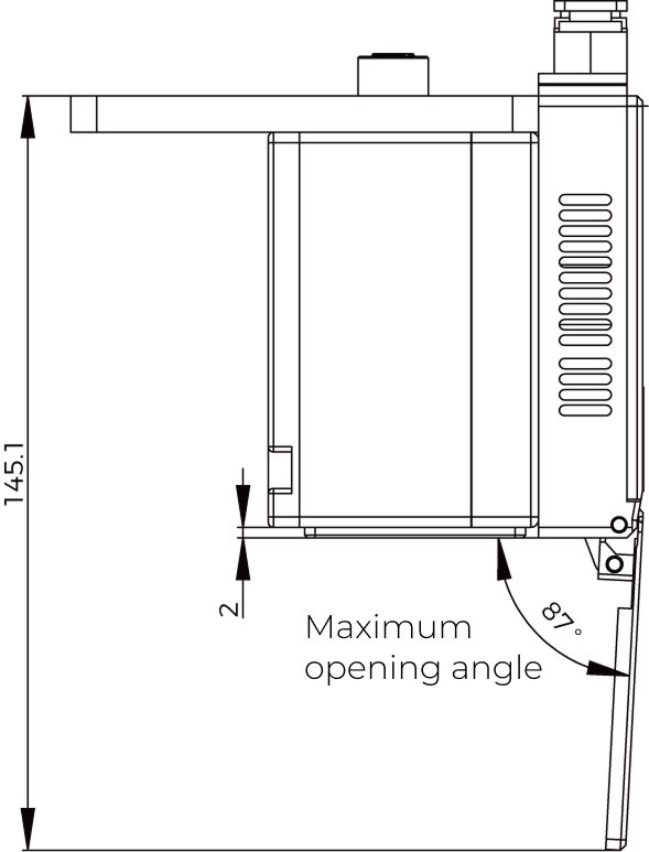 dimension shell opened