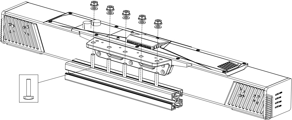 mount with bracket 9