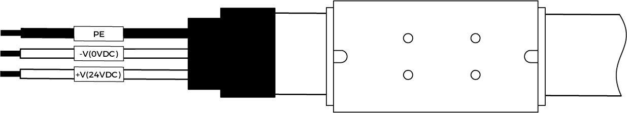 controller dc power cable connector