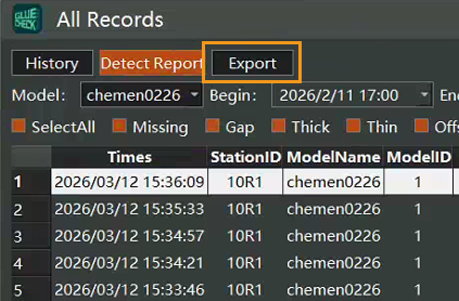 export statistics 1