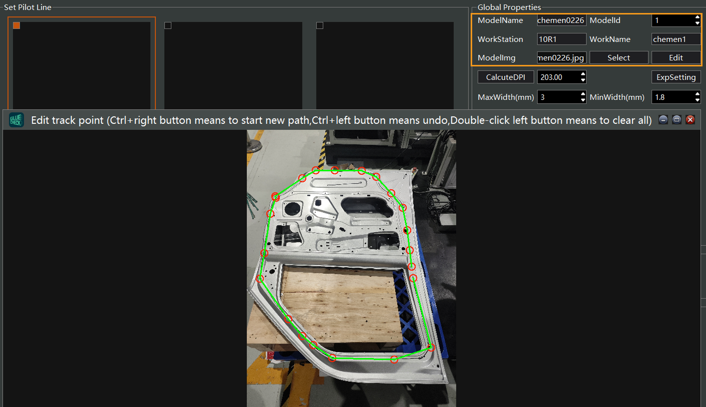 gluing path drawing