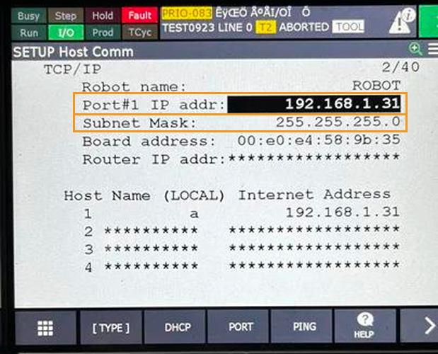 ip config 5