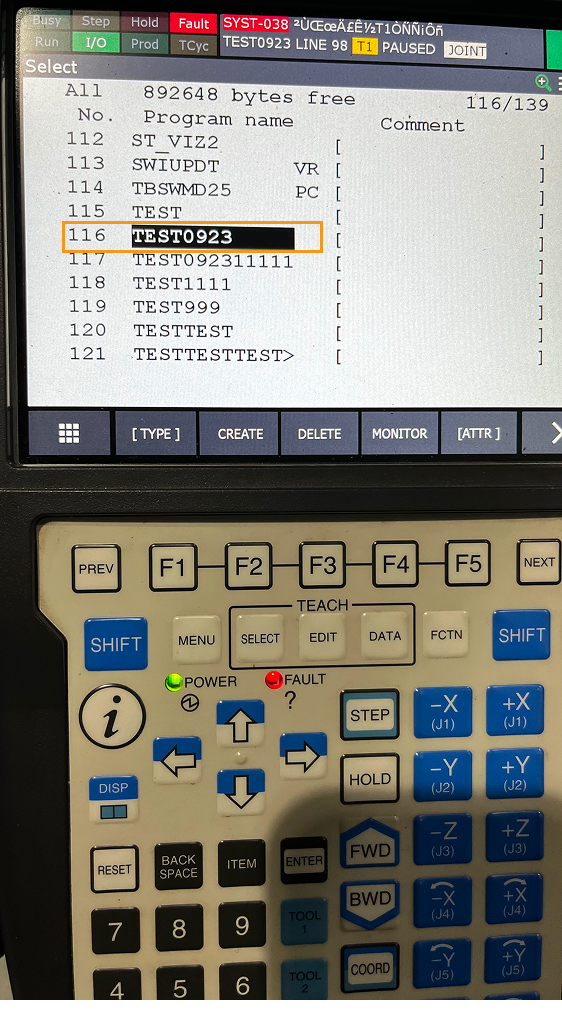 run program