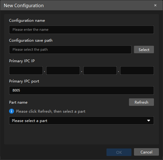 edit configuration