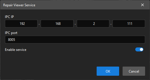 enable service
