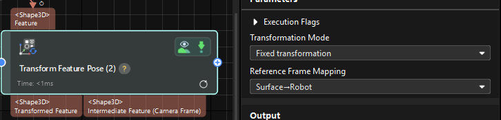 transform feature poses