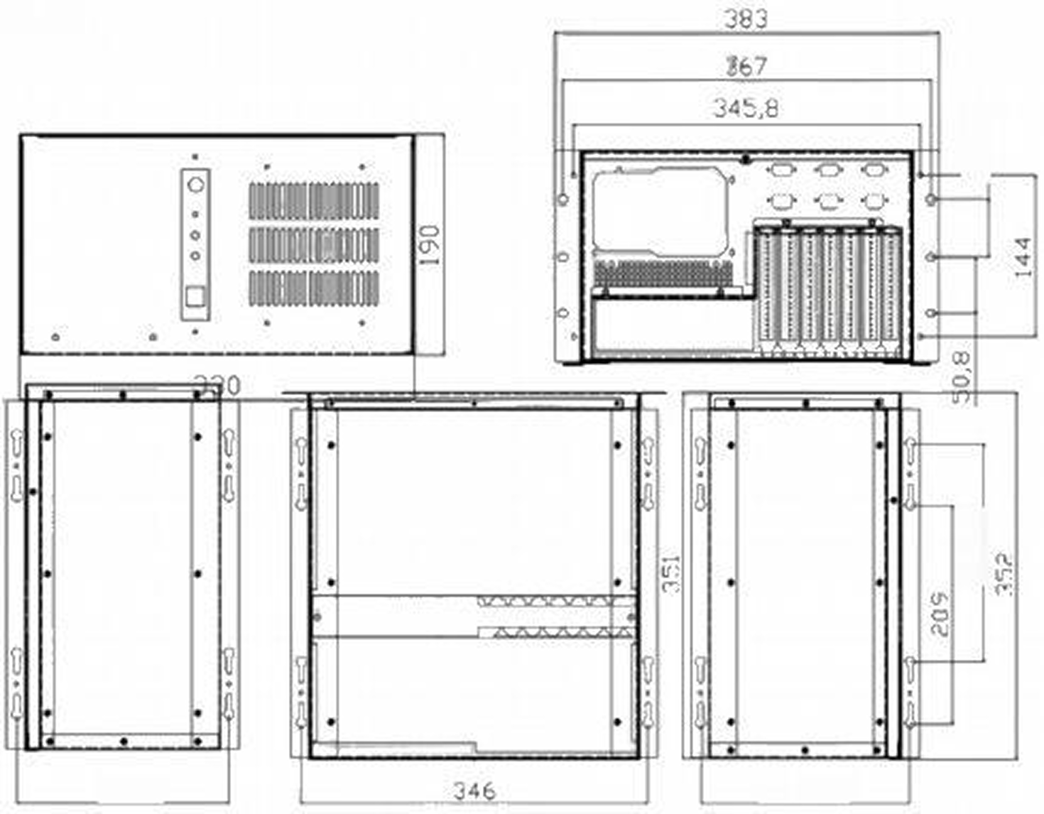 ipc dimensions