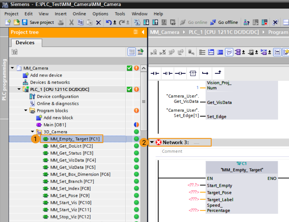 get planning path from viz 1