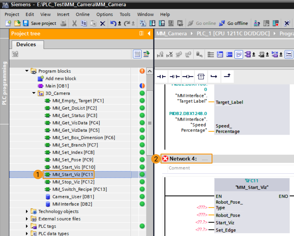 get planning path from viz 4