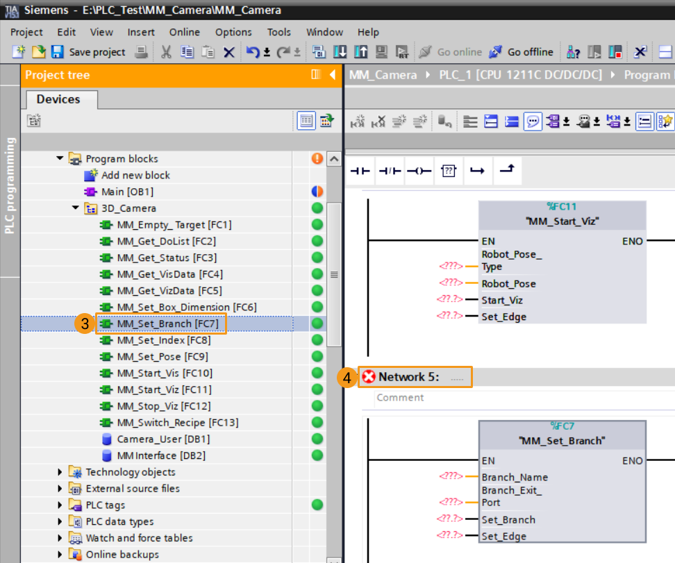 get planning path from viz 5