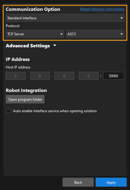 configure communication 1