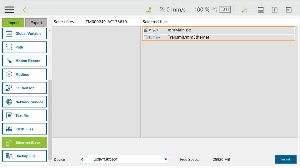 tm setup instructions load8