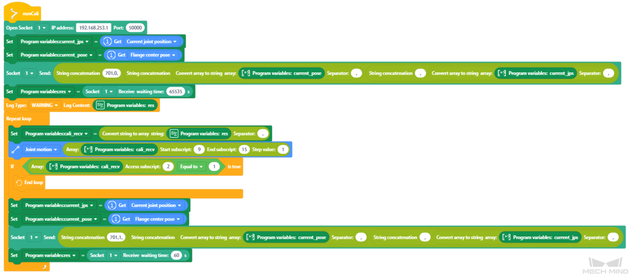 jaka program implementation1