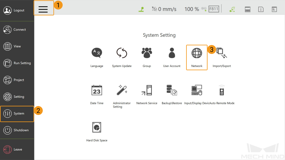 tm setup instructions lan1