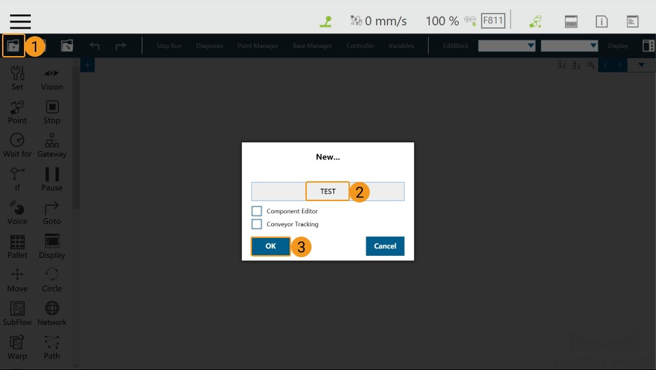 tm setup instructions test2