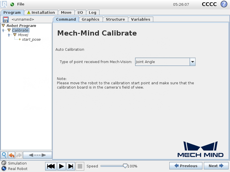 set calibrate node cb