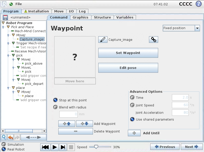 set waypoint capture cb