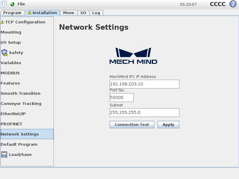 network settings cb